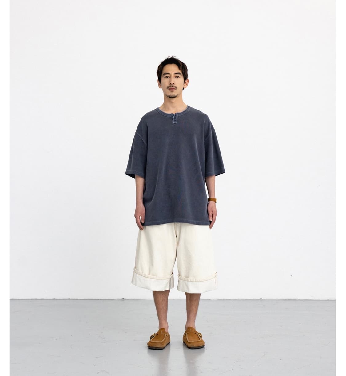앵글런 Pigment Henley Neck 피케티 상품이미지2