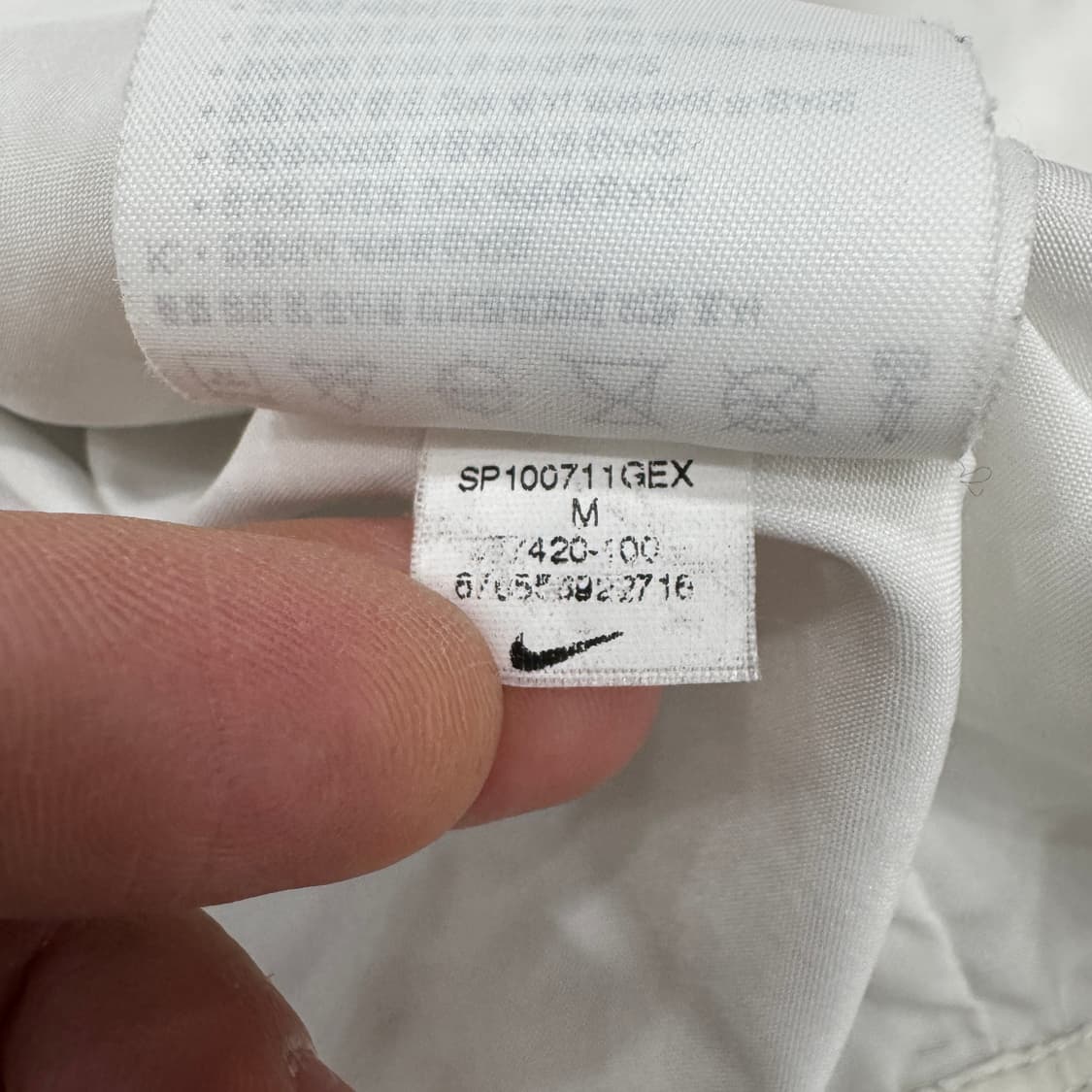 M(100) 나이키 맨체스터유나이티드 09-10 시즌 바람막이 자켓  상품이미지10