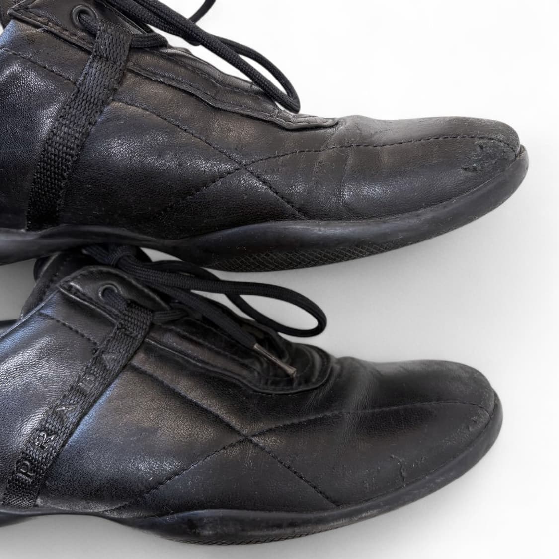 프라다 스포츠 아카이브 레더 스니커즈 여성 상품이미지6