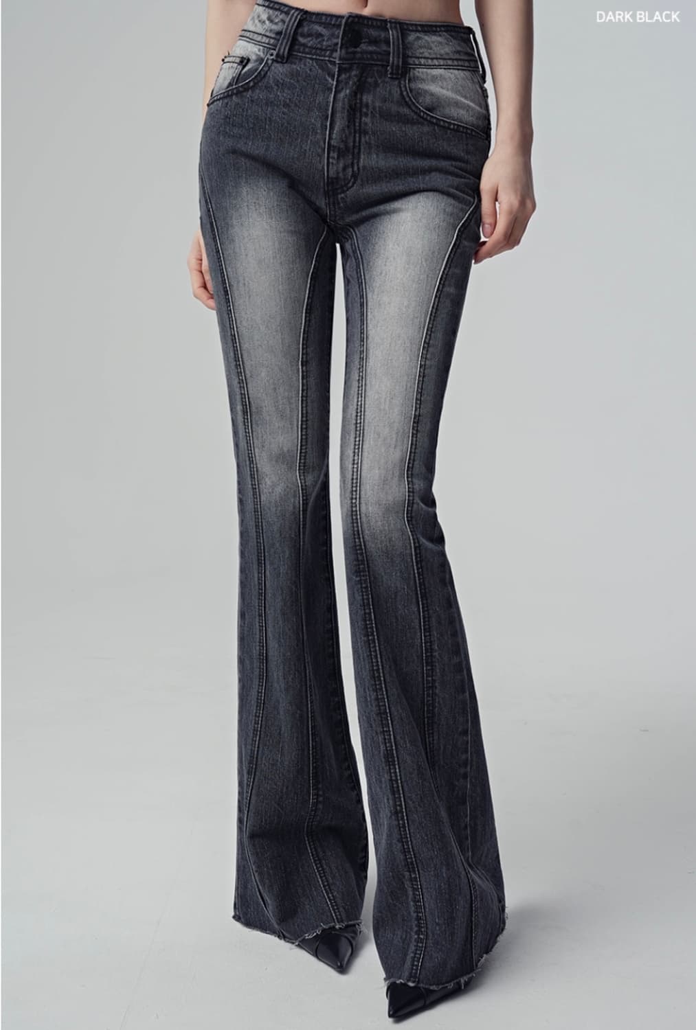 어반드레스 부츠컷 팬츠 다크 블랙 상품이미지1