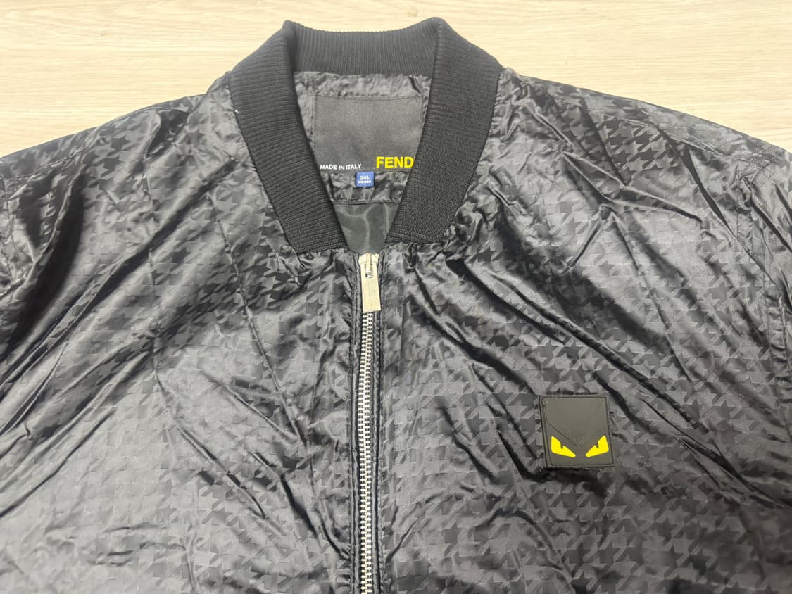 [2XL] 펜디 블랙 봄버 자켓 상품이미지3