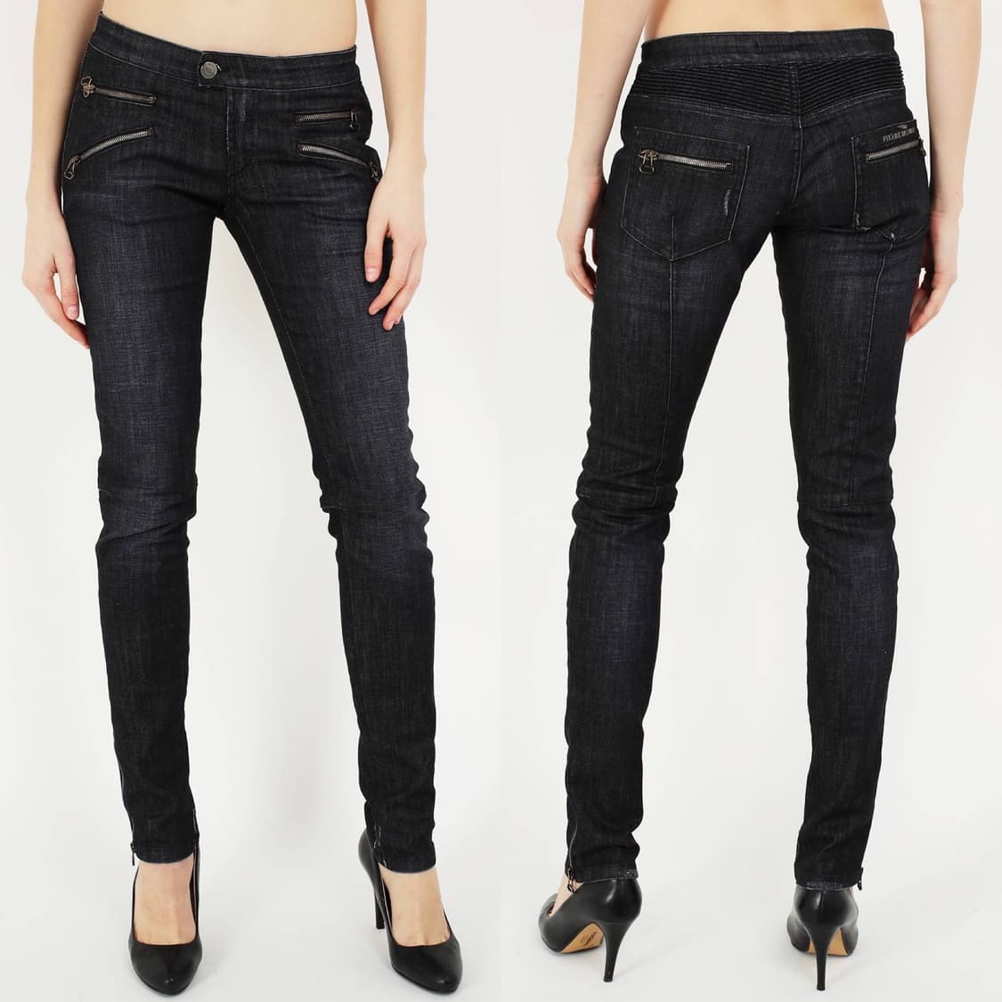 BALMAIN 피에르 발망 by 발망 데님 바이커 데님팬츠(28 사이즈) 상품이미지2