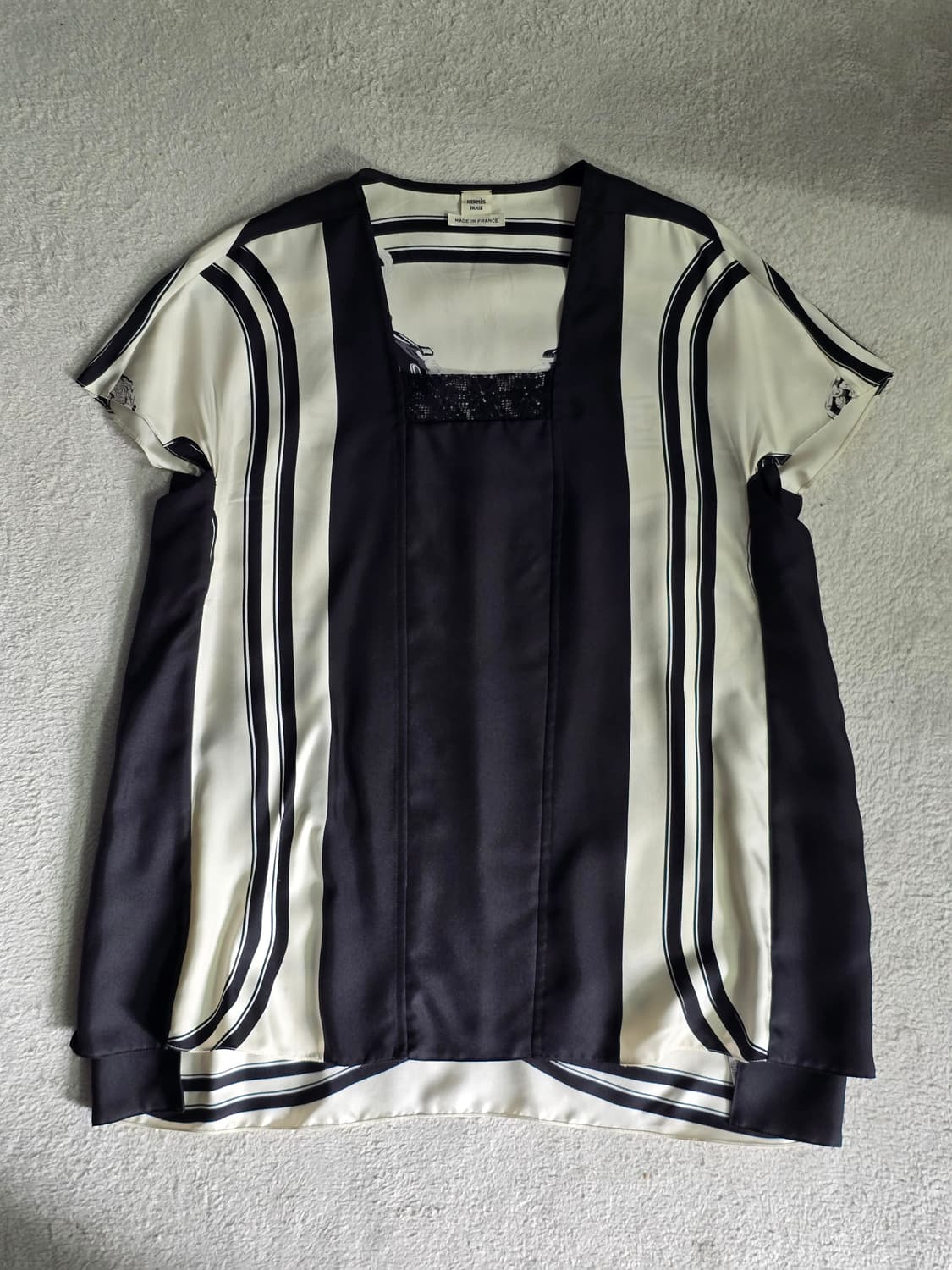 Hermes 에르메스 브라이드 드 갈라 블라우스 34 상품이미지2