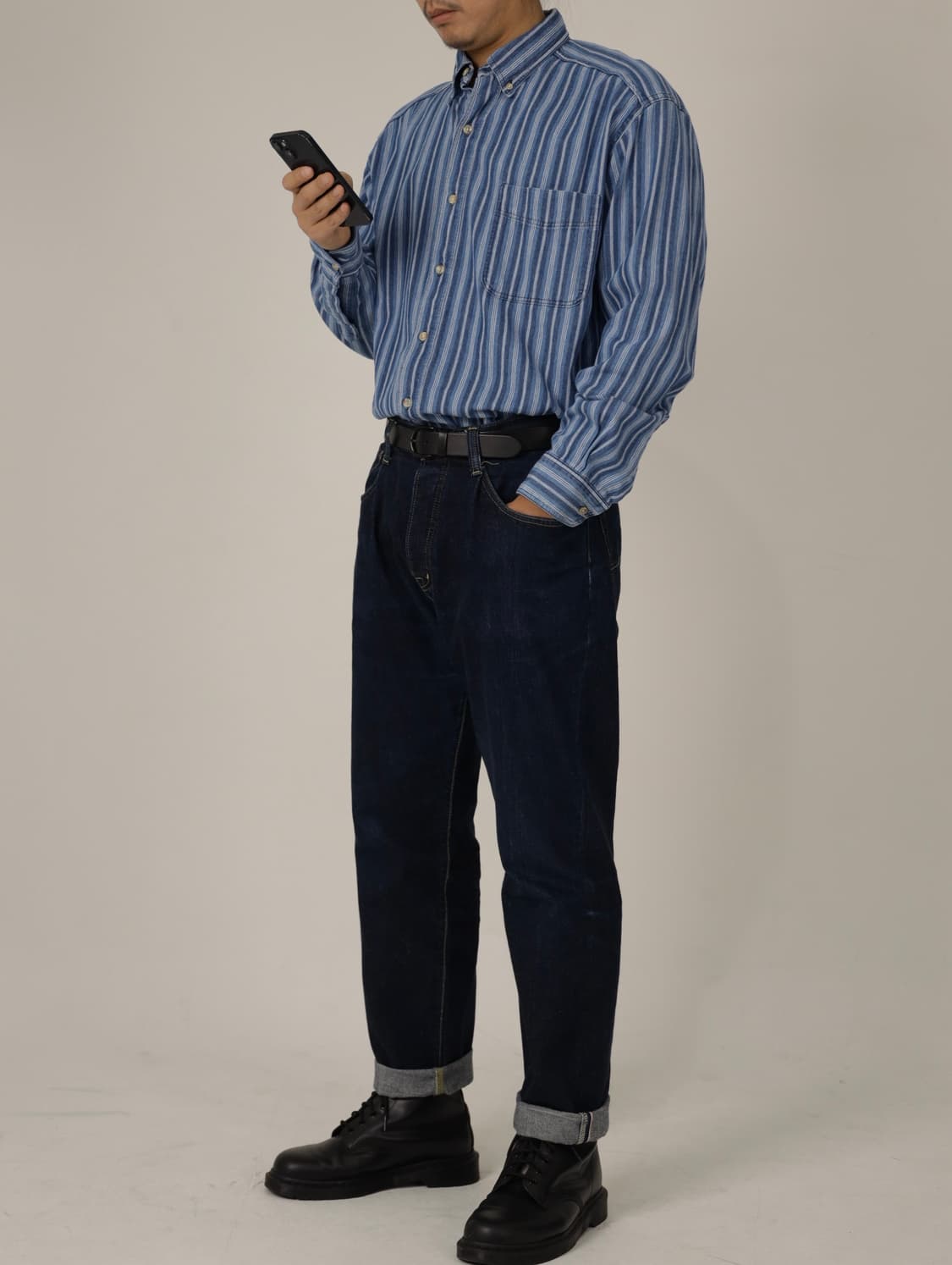 엘엘빈 스트라이프 셔츠 made in usa  상품이미지8