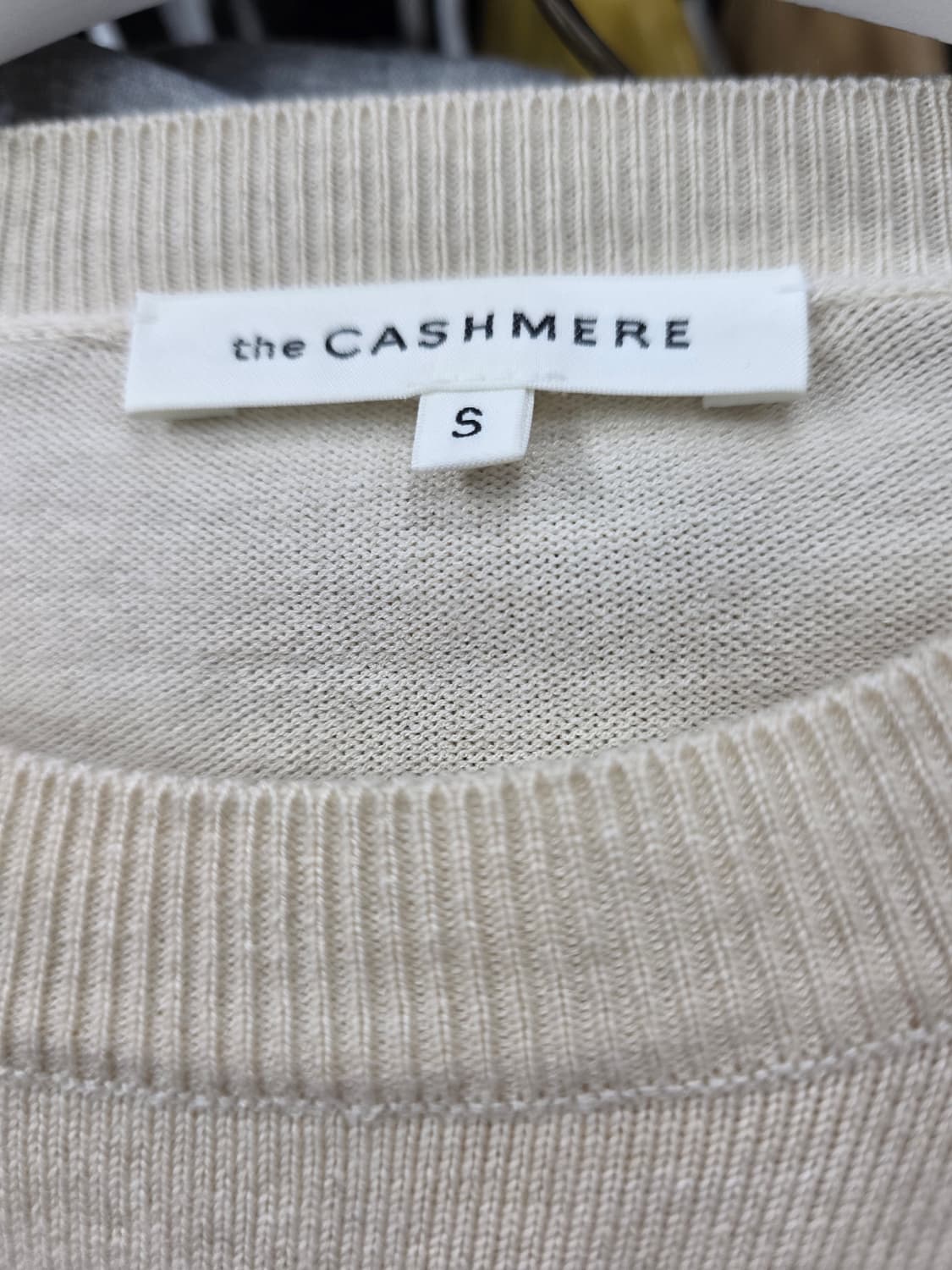 더캐시미어 여성 모+캐시미어 혼방 니트 원피스 상품이미지3