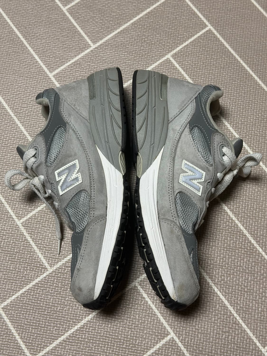 (W) 뉴발란스 993 그레이 270 상품이미지3