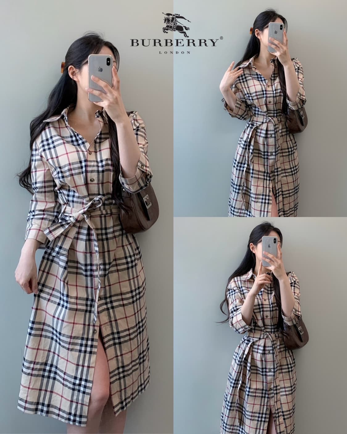 버버리 원피스 상품이미지1