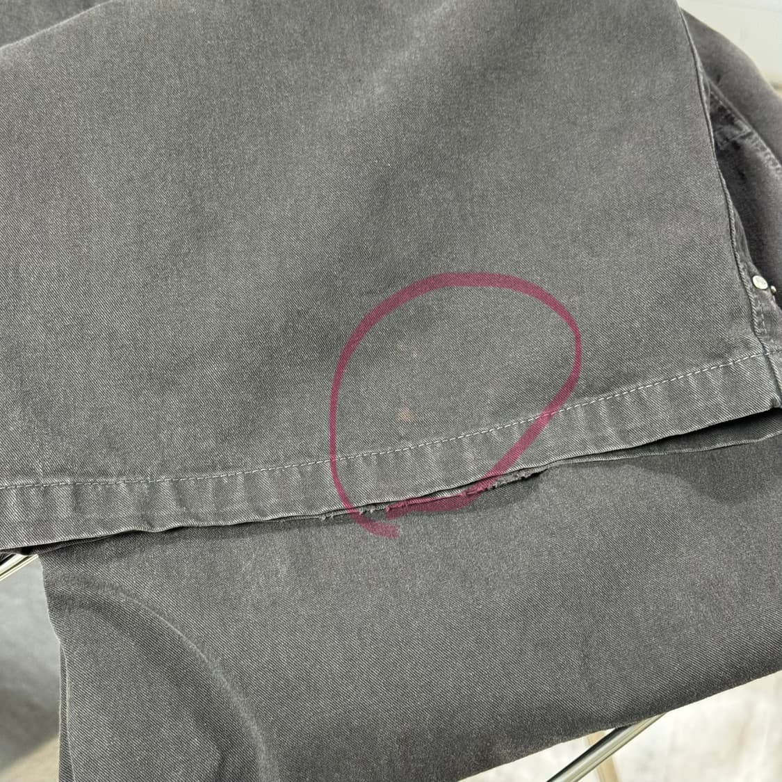 4) 폴리테루 1011 리벳 고시마 빈티지차콜 상품이미지4