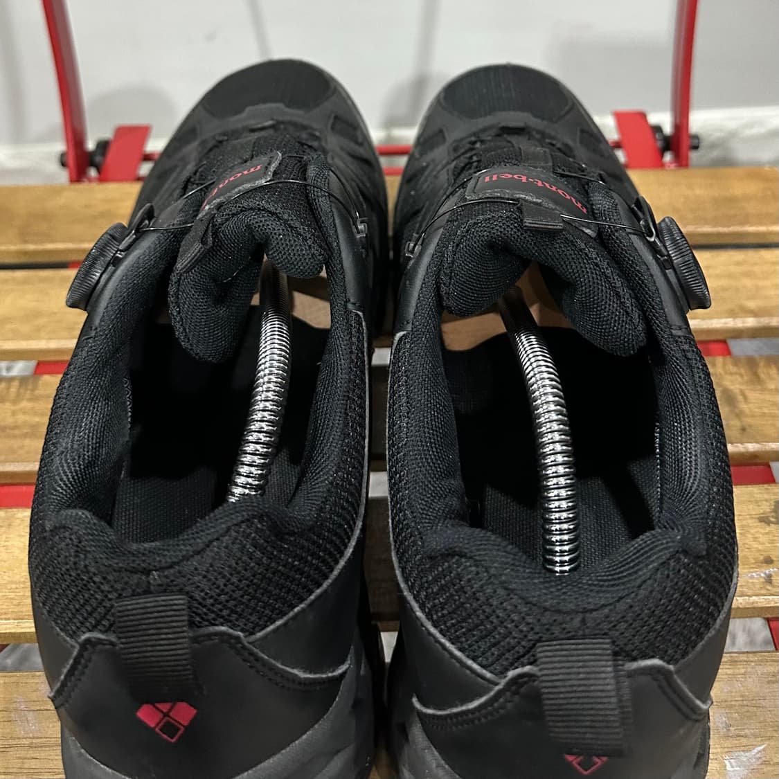 285) 몽벨 트레킹화 남성 남자 고프코어 다이얼 블랙 레더 상품이미지5