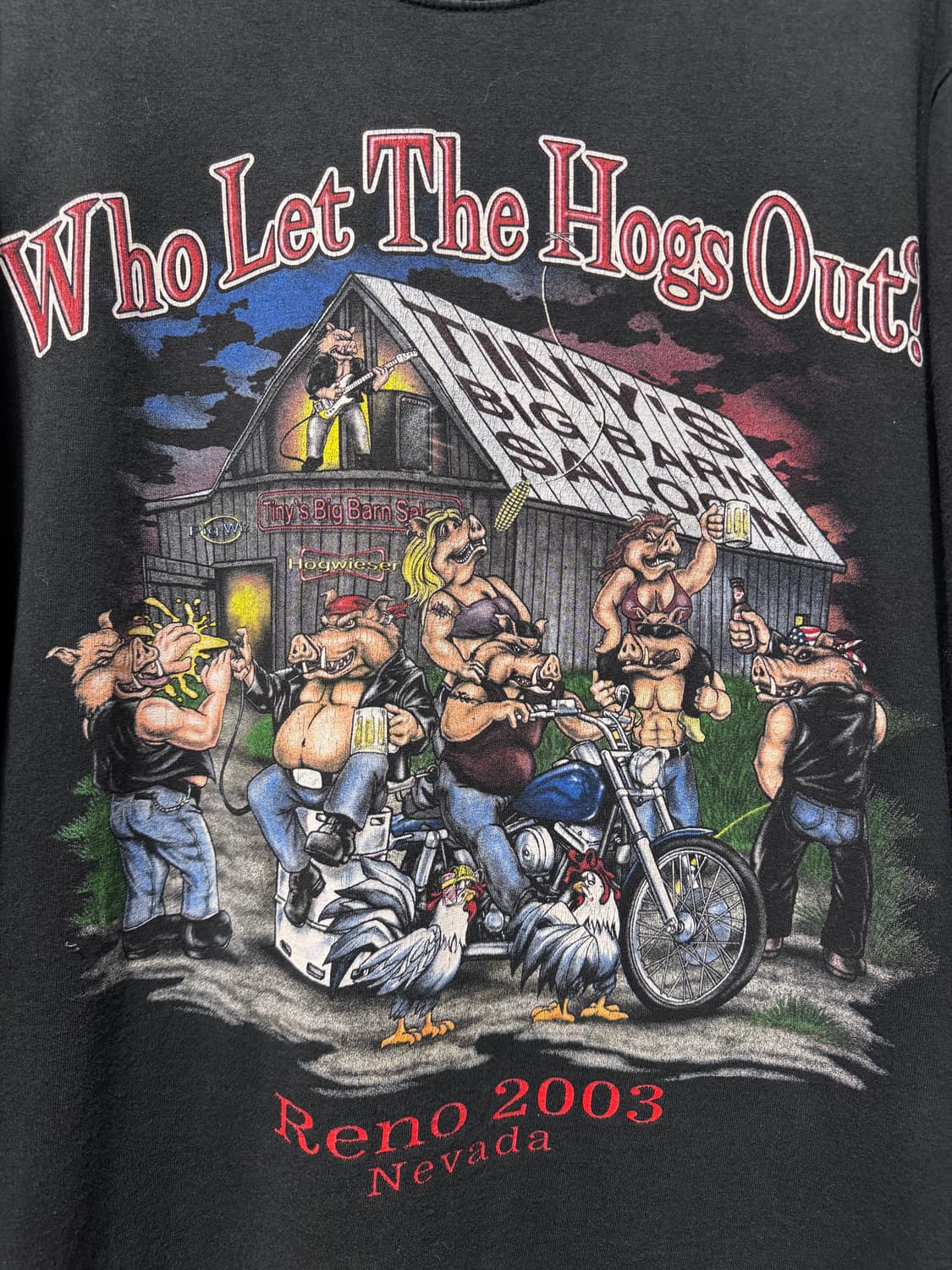 빈티지 04s biker Flame 롱슬리브 상품이미지3