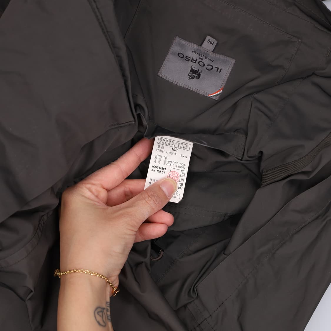 100 일꼬르소 포켓 야상 자켓 0427H1 상품이미지6