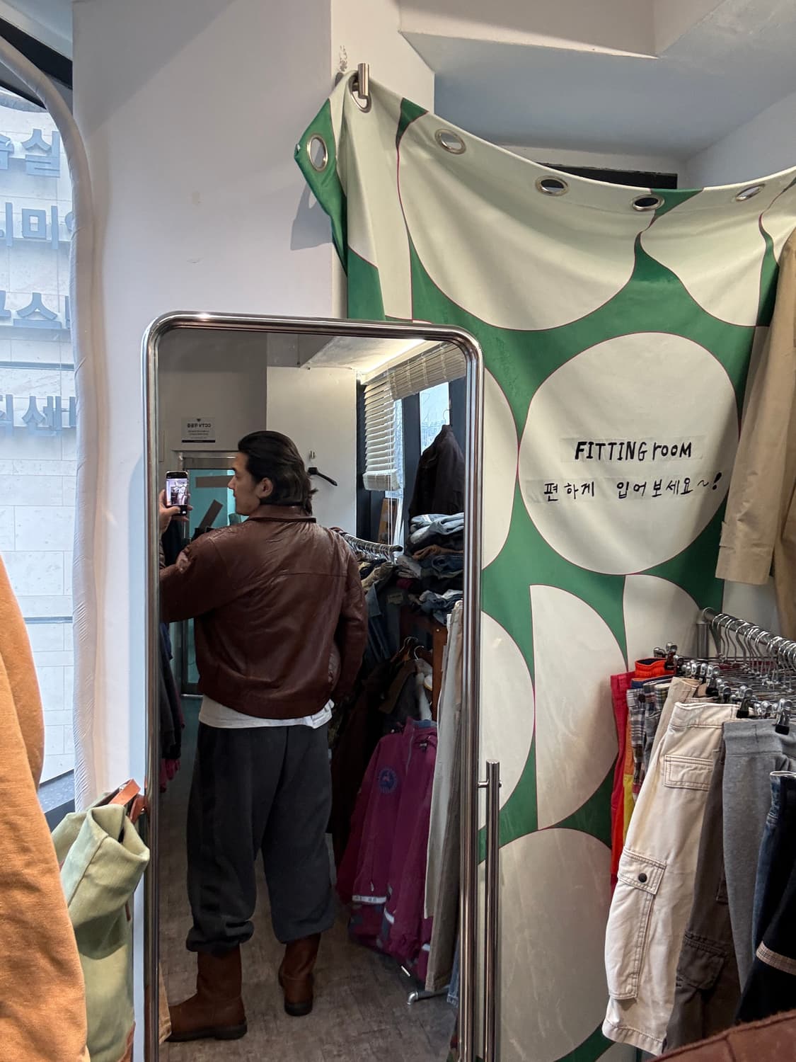 Pazzolio 양피 100% 레더 블루종 size 100 상품이미지9