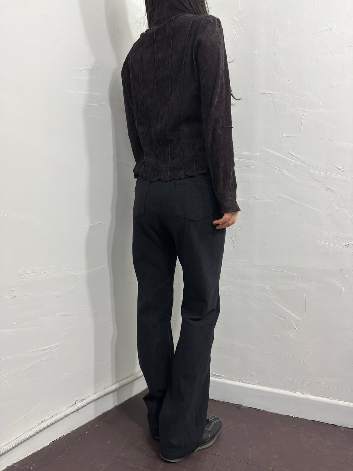 line detail pants 상품이미지3