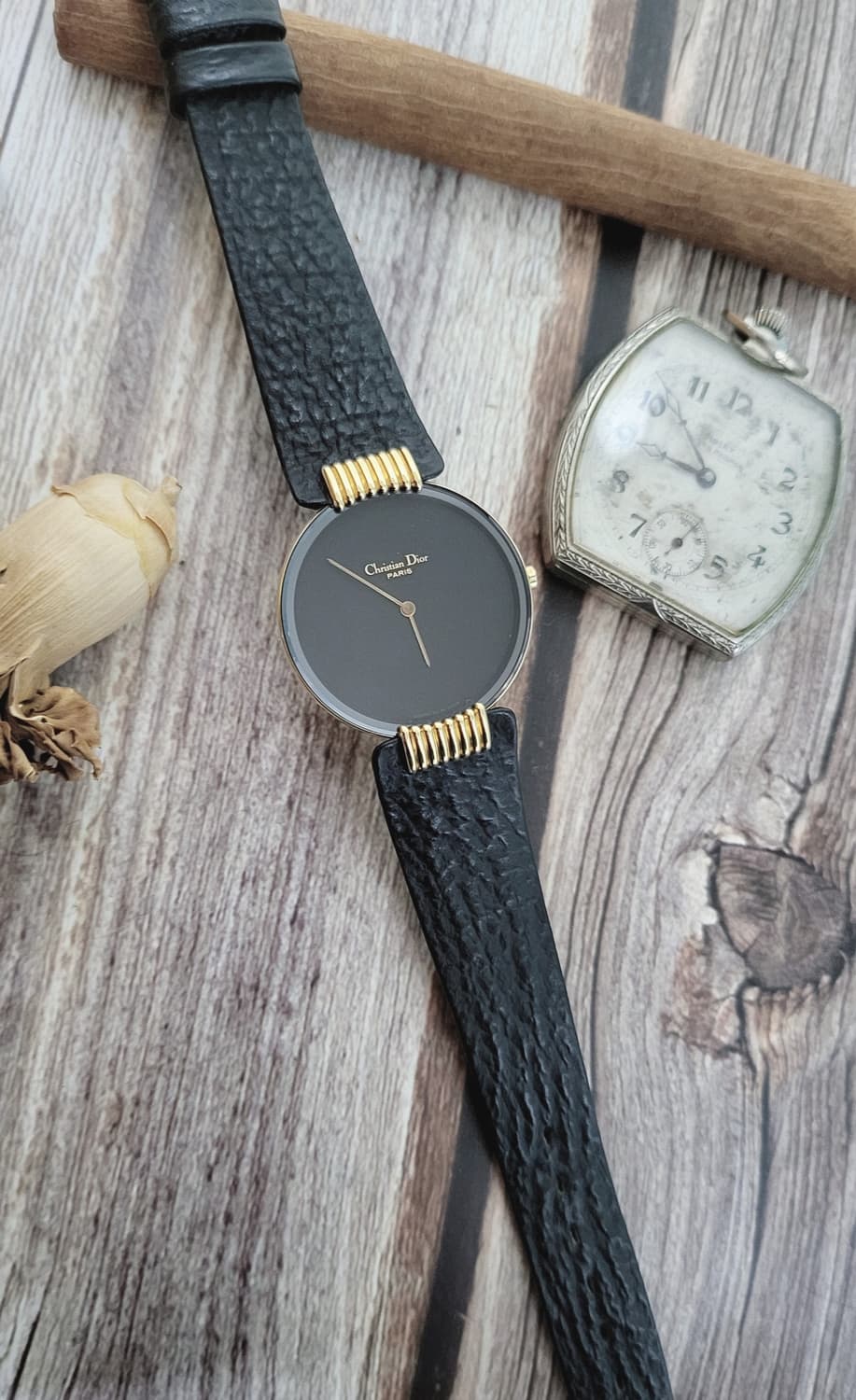 [연말세일]정품 크리스찬디올 블랙문 골드 쿼츠시계[정품 박스포함] 상품이미지2