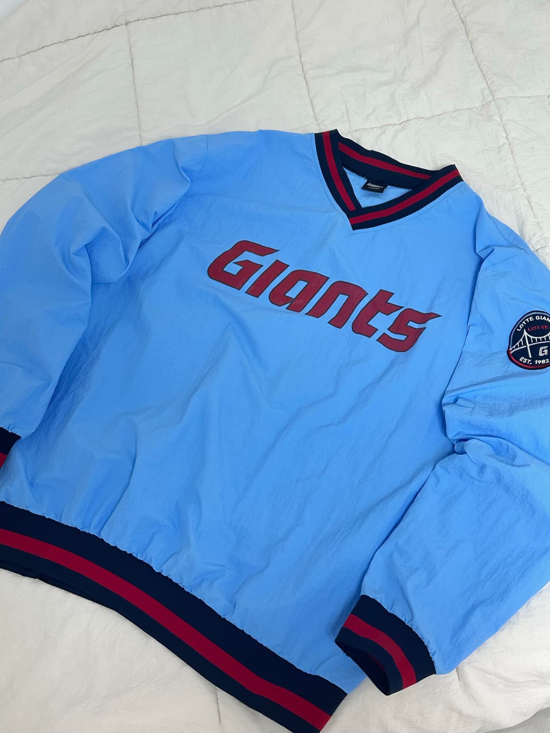 롯데 자이언츠 바다 레트로 웜엄 XL 상품이미지1