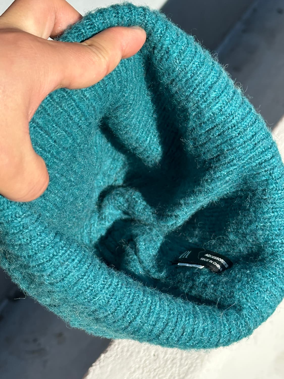 [F] 자라 무지 니트 비니 모자 상품이미지4