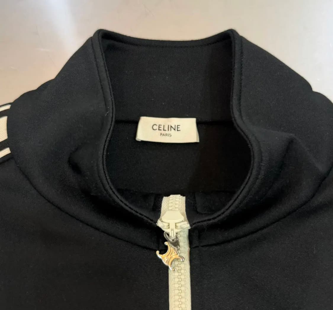 [정품] 셀린느 스트라이프 오버핏 트랙 자켓 XXL 상품이미지4