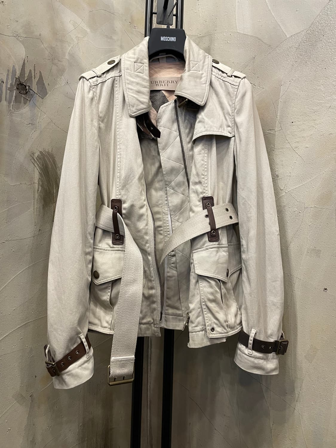 버버리 브릿 트렌치 숏 코트 상품이미지1