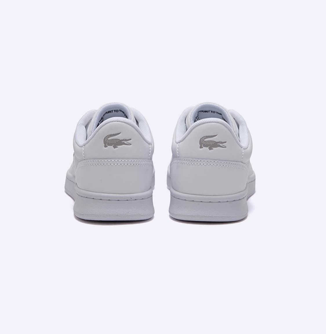 라코스테 화이트 스니커즈 여성 250 상품이미지3