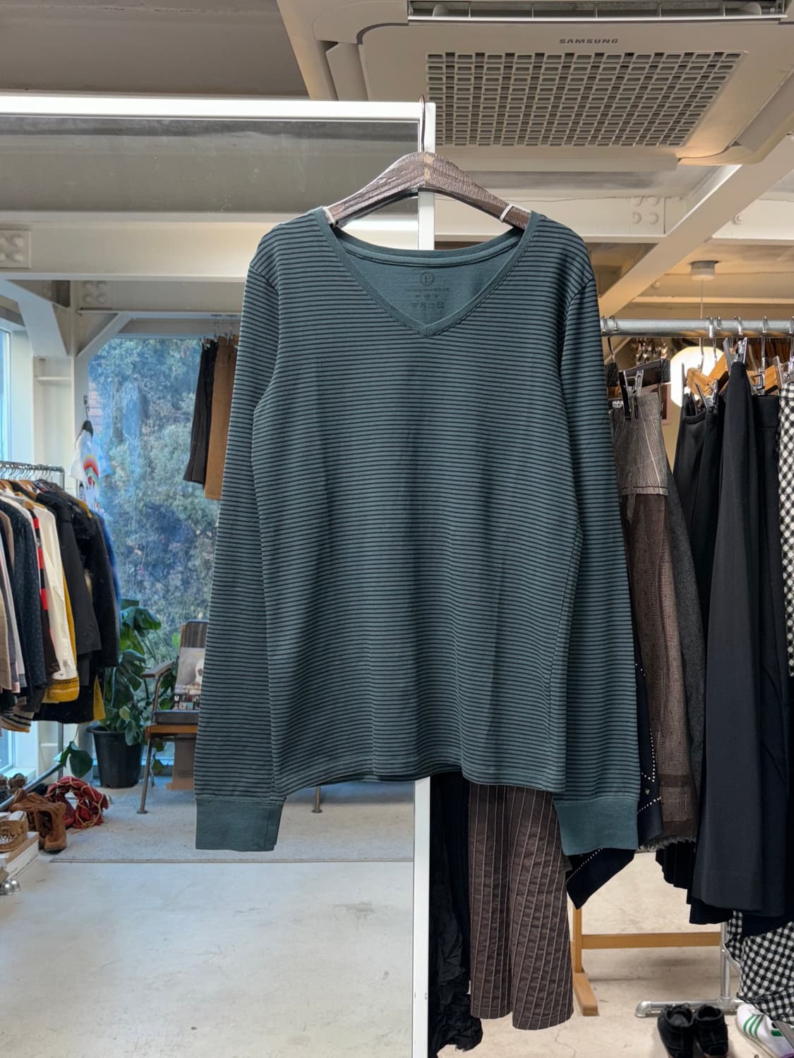 Factotum 스트라이프 롱슬리브 상품이미지1