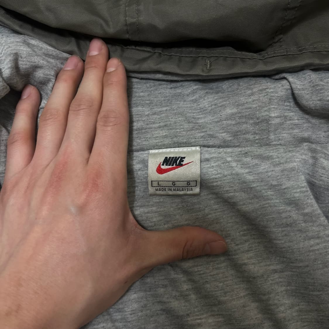 나이키 90s 올드스쿨 미들 스우시 윈드브레이커 바람막이 L/100 상품이미지7