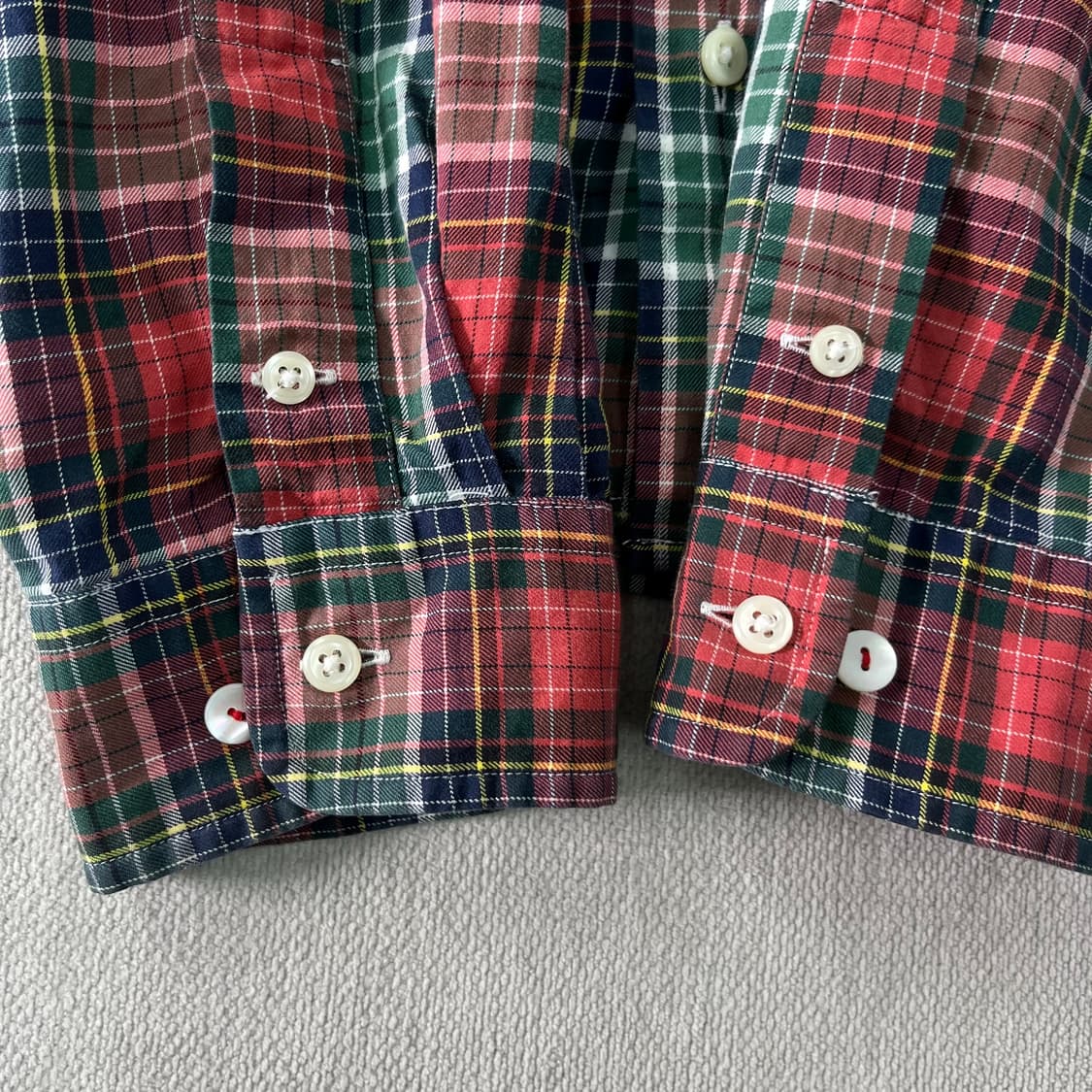 100 폴로랄프로렌 빈티지 체크 셔츠 상품이미지7