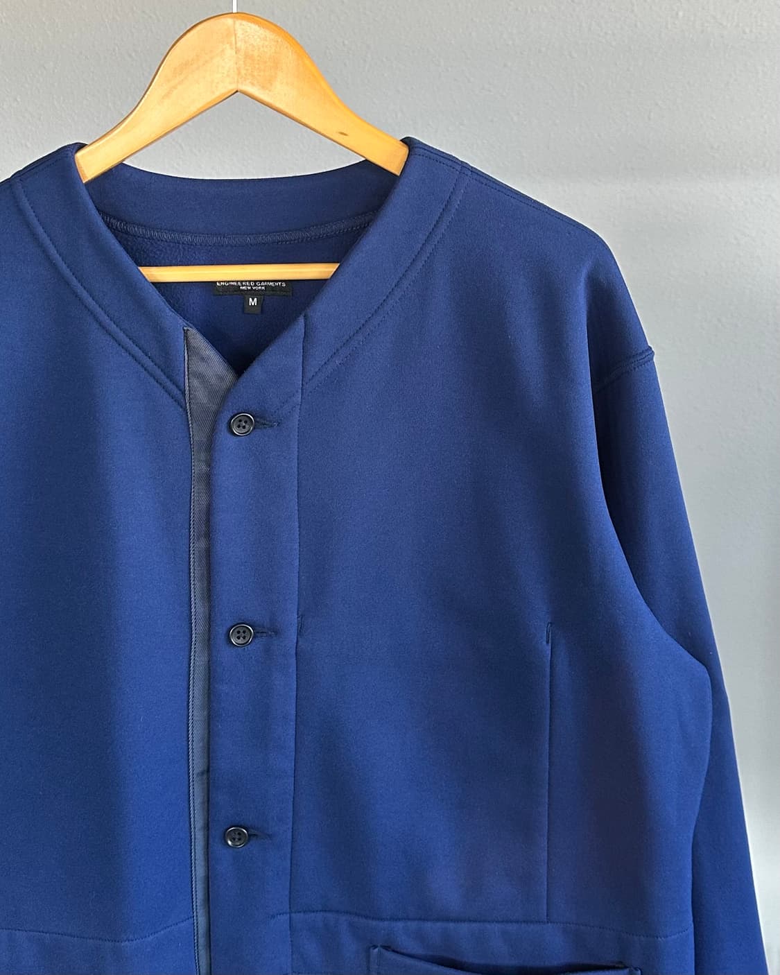 [M]엔지니어드 가먼츠 플리스 가디건 네이비 상품이미지4