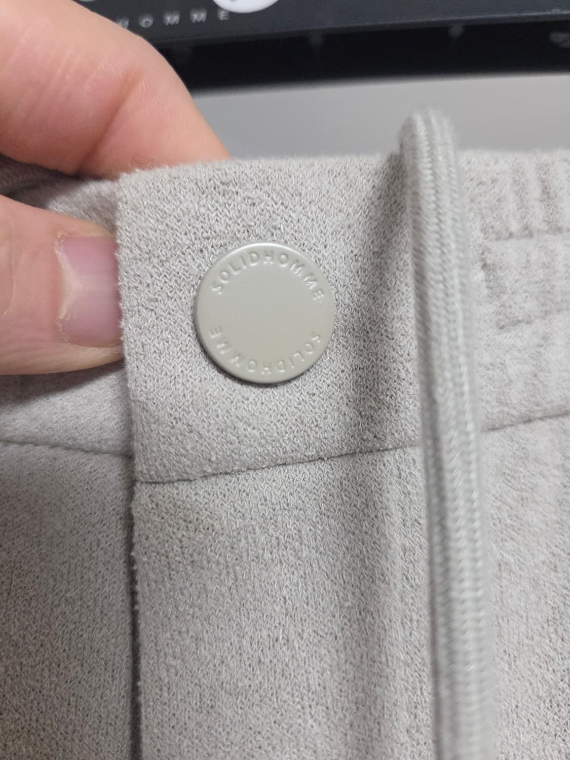 [새상품] 솔리드옴므 수건바지(테리팬츠) 48 상품이미지3