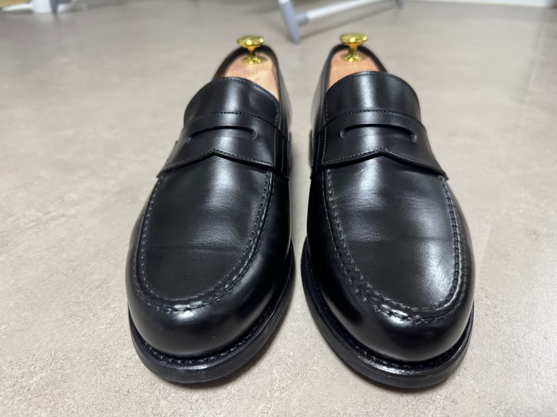 (uk6.5) Berwick 4962 블랙 페니 로퍼 팝니다 상품이미지3