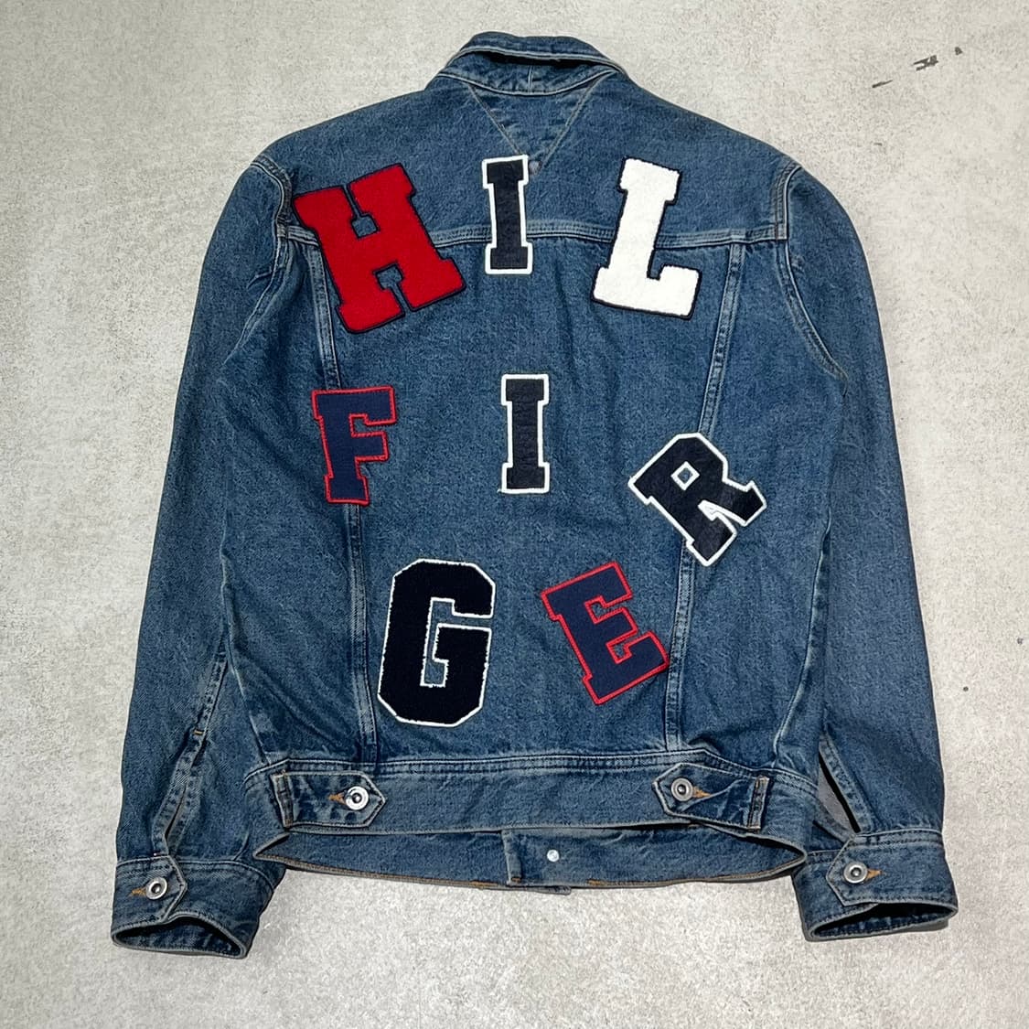 타미힐피거데님 자수패치 데님자켓 s10682 상품이미지2