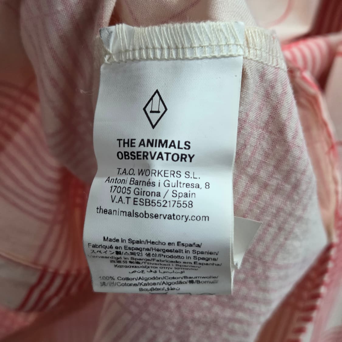 타오 키즈 체크 러플 블라우스 10 상품이미지3