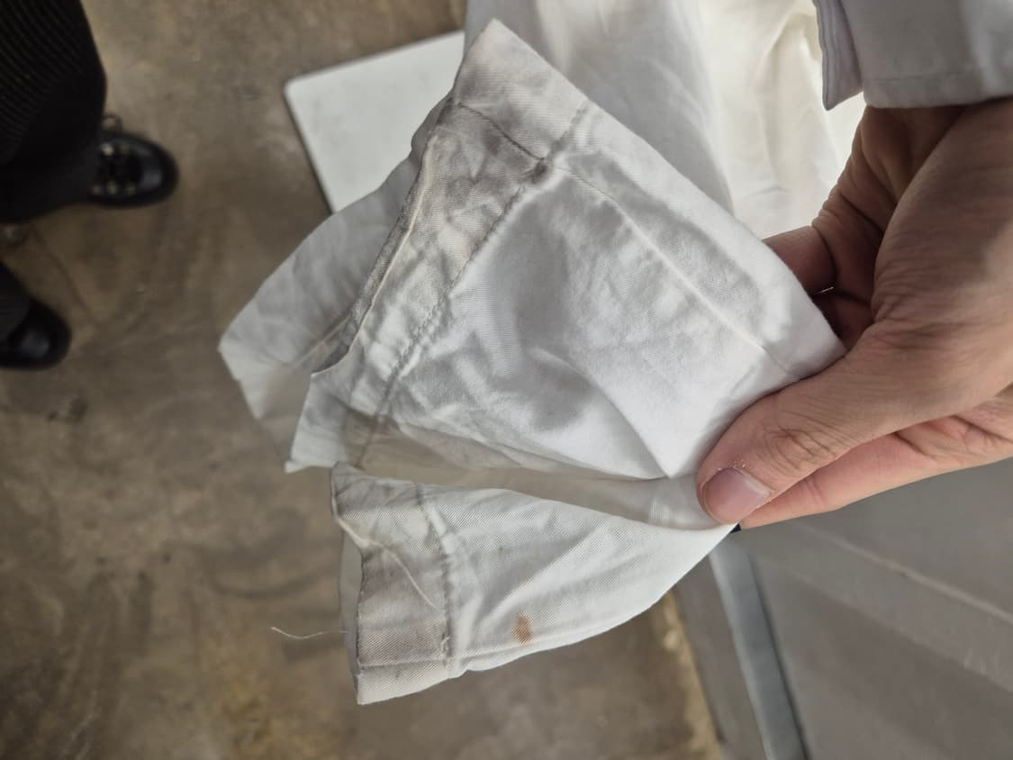 NACHE 와이드 팬츠 화이트 (1 SIZE) 상품이미지5