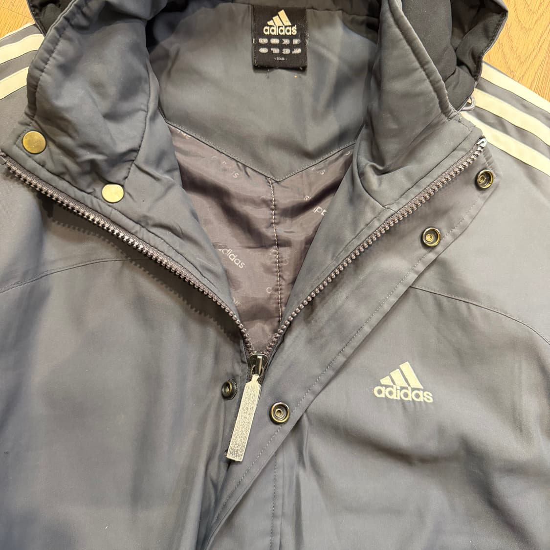 아디다스 올드스쿨 배색 바람막이 점퍼  상품이미지3