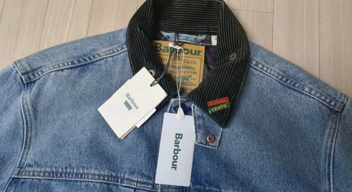 리바이스 바버 타입 2 콜라보 자켓 M사이즈 상품이미지2