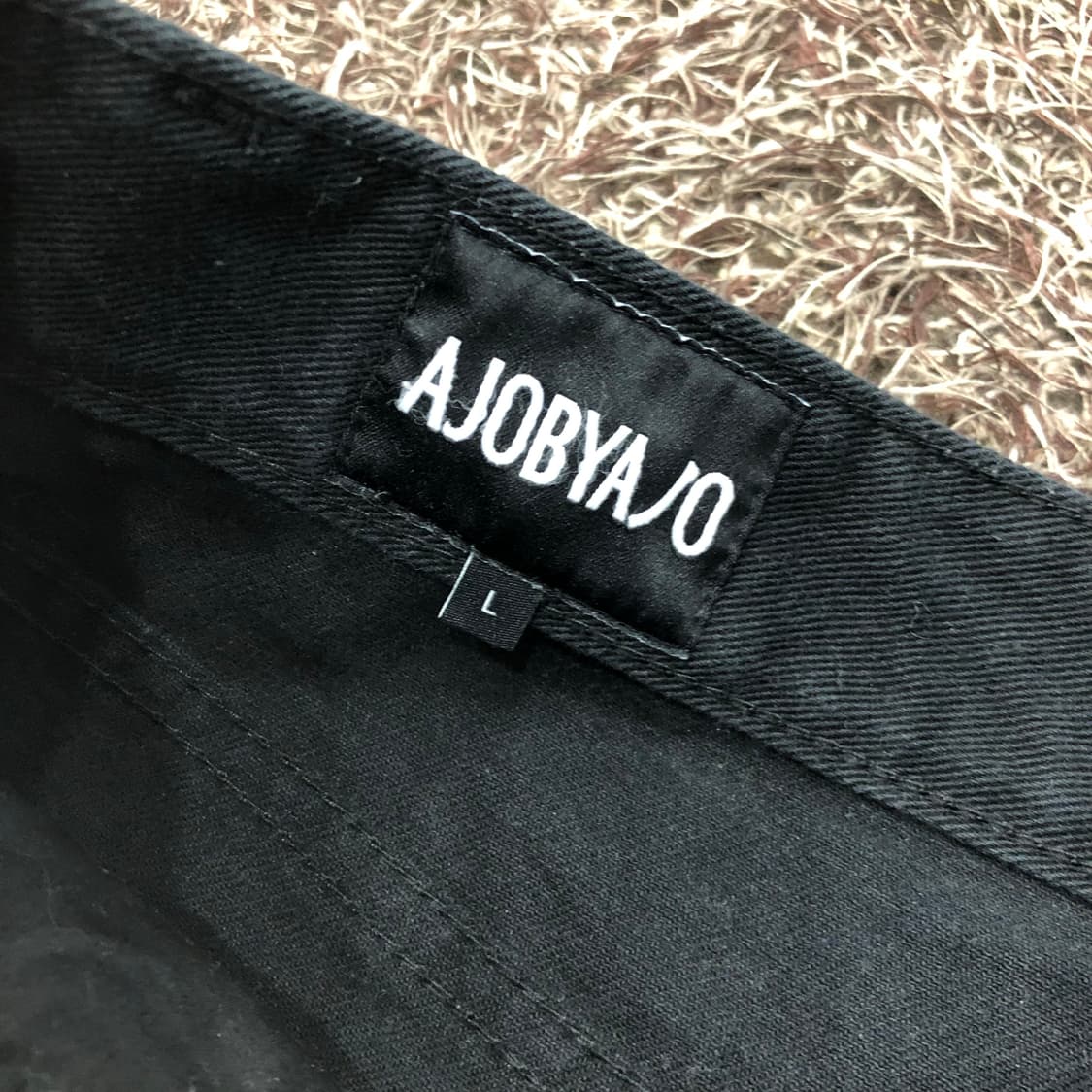 아조바이아조 마릴린 먼로 프린팅 블랙 코튼 팬츠 상품이미지5