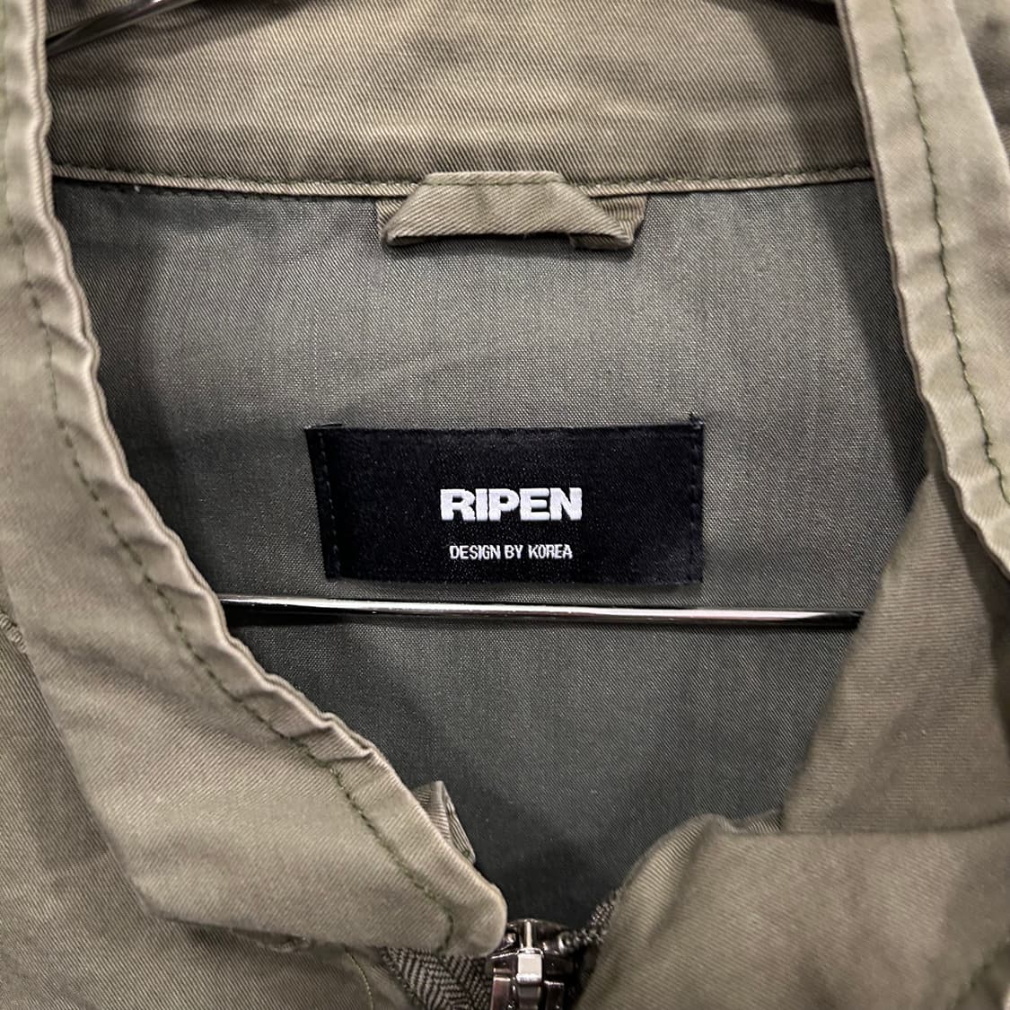 RIPEN 스트링 롱 야상 M-65 개파카 상품이미지3