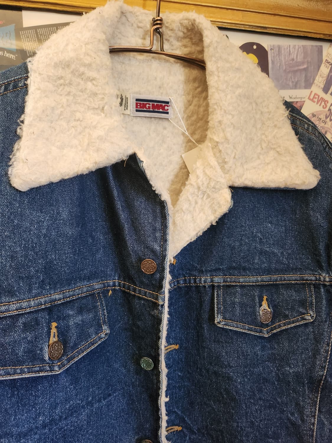 80's BIG MAC 쉐르파 데님자켓 상품이미지4