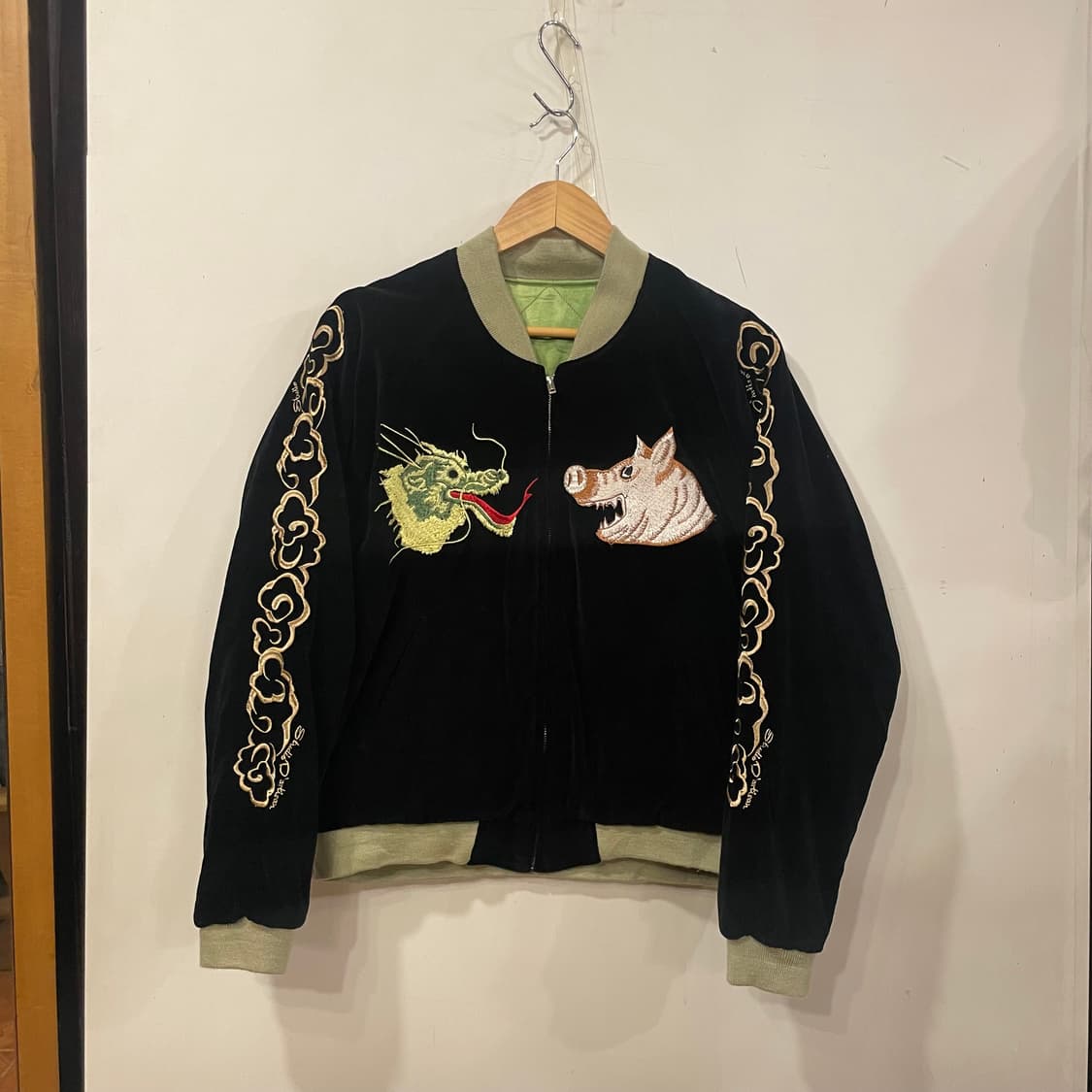 스튜디오다치산 리버시블 스카쟌 상품이미지1