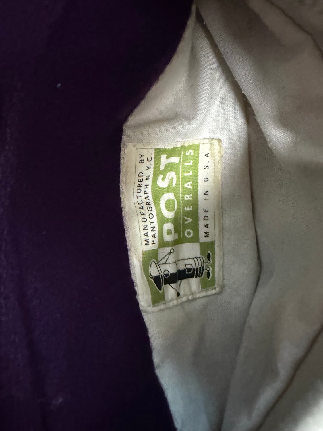 90s bape x post overalls 바시티 자켓 상품이미지7