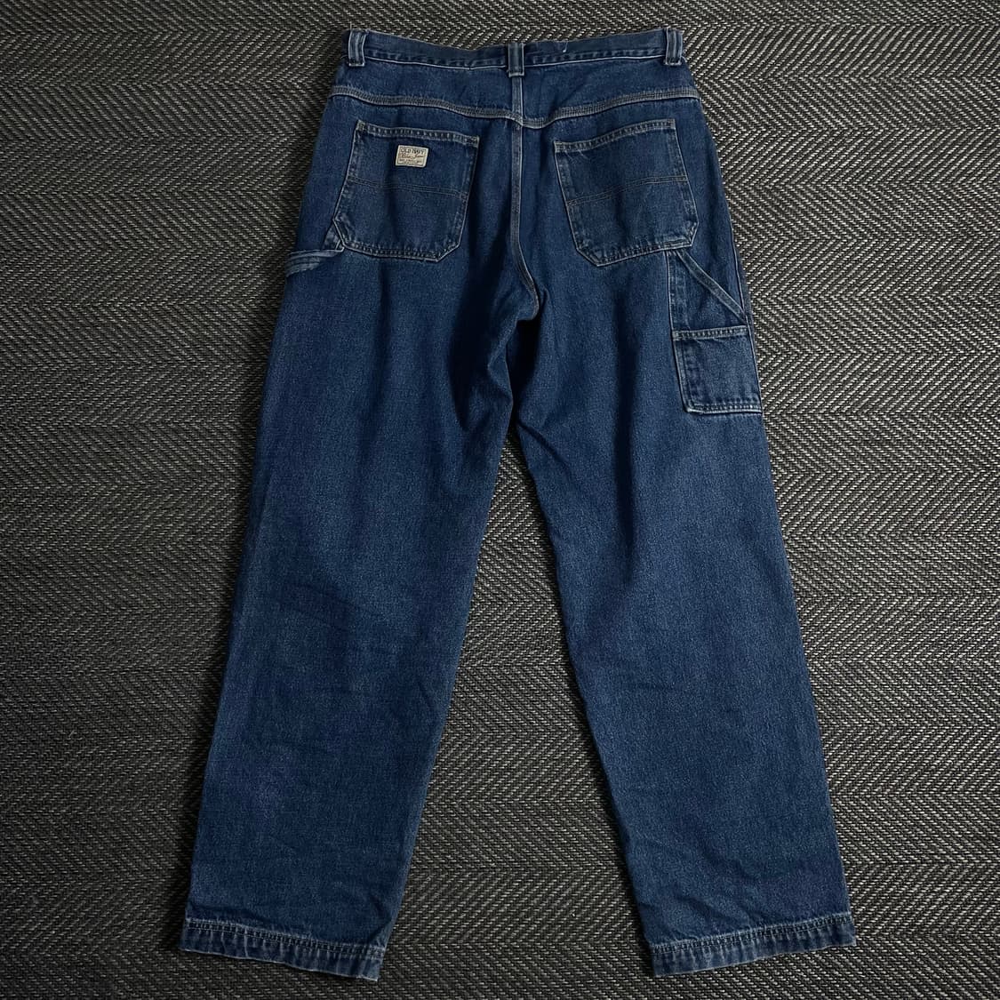 올드네이비 아메카지 와이드 데님 카펜터 워크 팬츠y 3132 상품이미지4