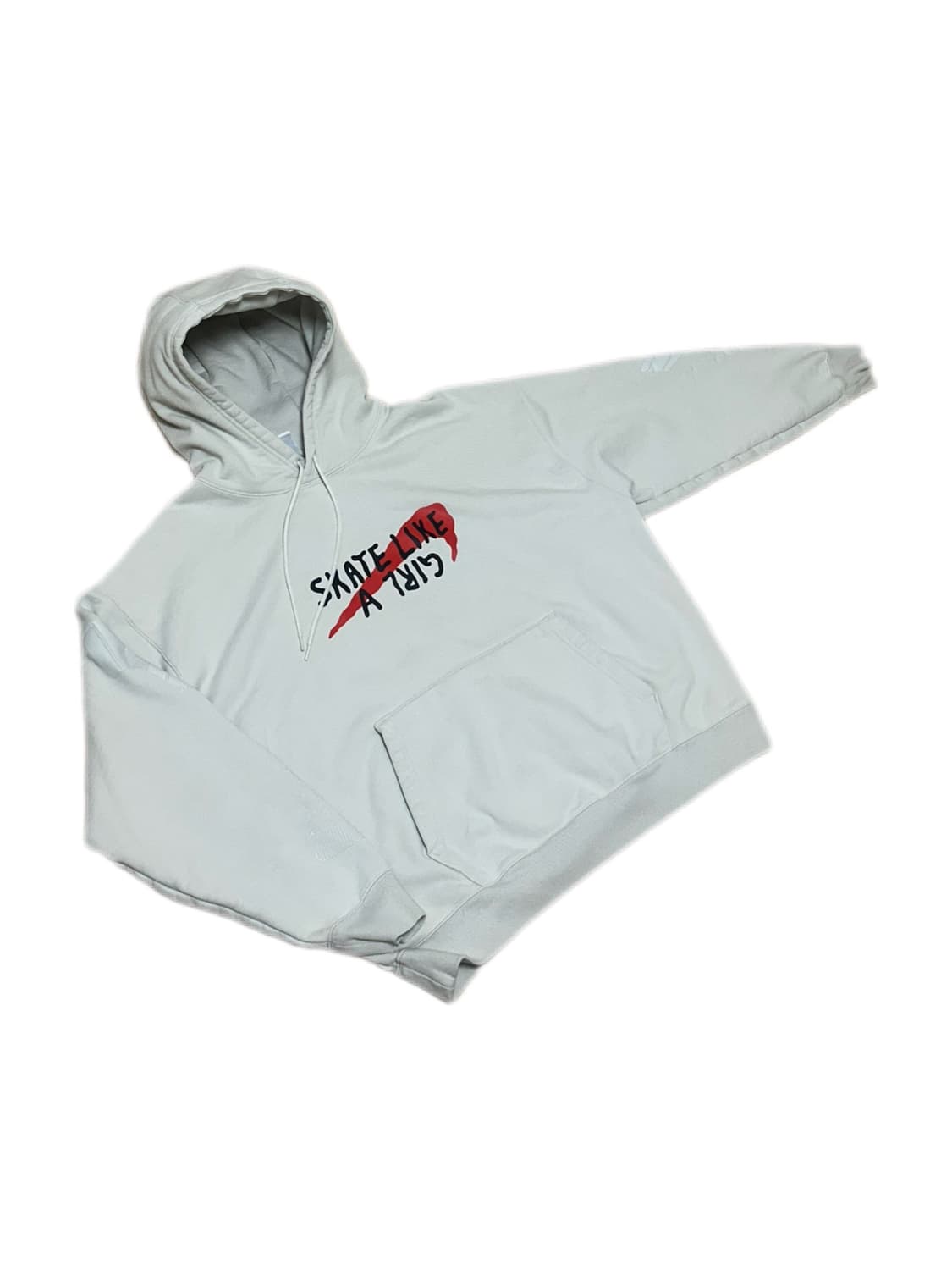 나이키 X skate like a glrl 플리스 라이트 본 오버핏 후드 상품이미지2