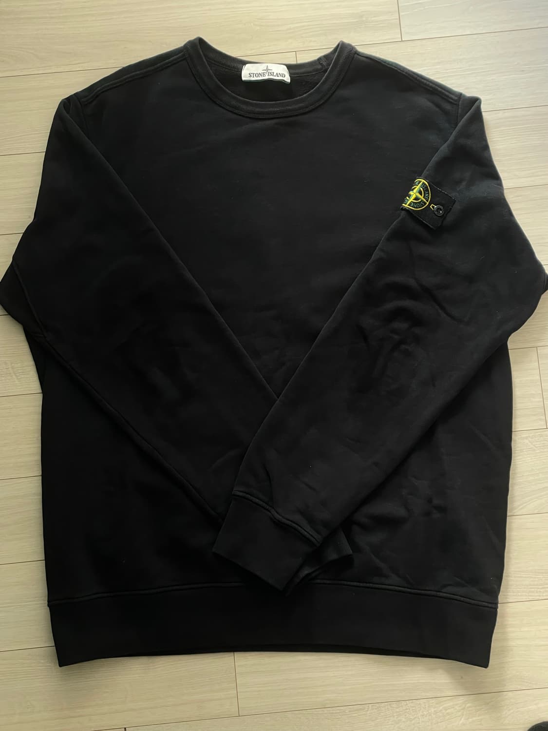 [XXL]스톤아일랜드 맨투맨 블랙 상품이미지1