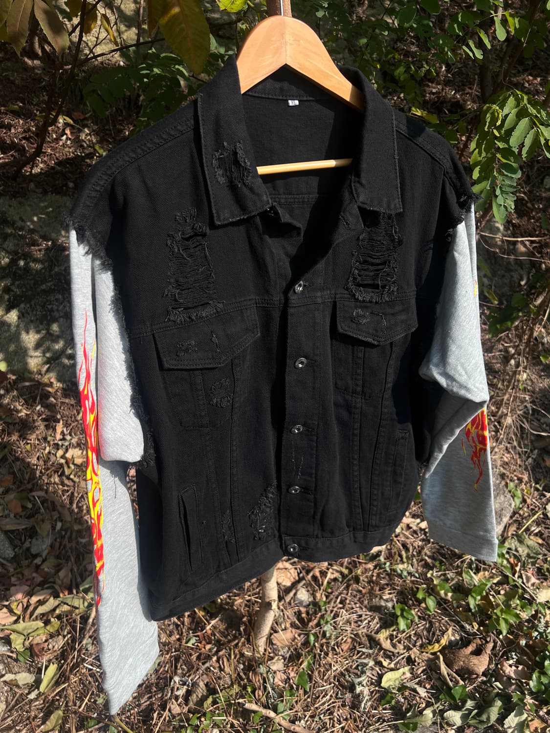 불꽃 데님자켓 상품이미지3