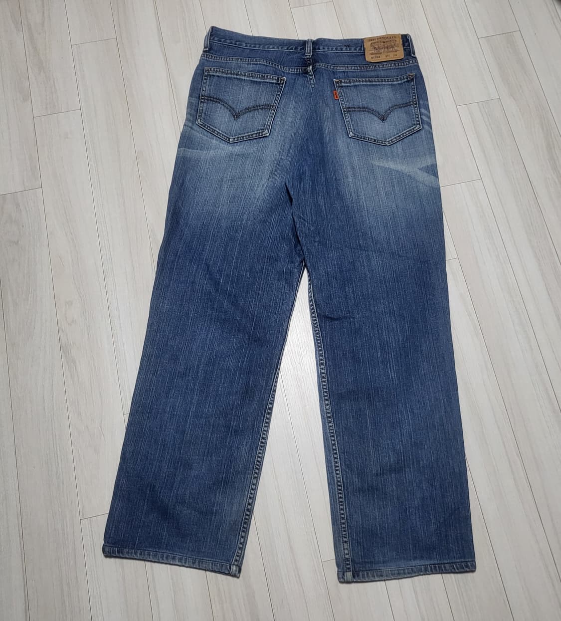 (34) 리바이스 오렌지탭 와이드 데님팬츠 levis 리바이스 청바지 상품이미지3