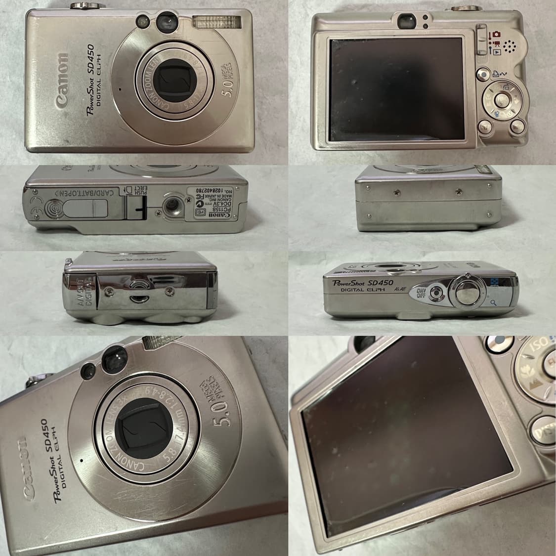 아이돌 디카🤳 캐논 ixus 익서스 55 (파워샷sd450) 정품충전기 상품이미지9