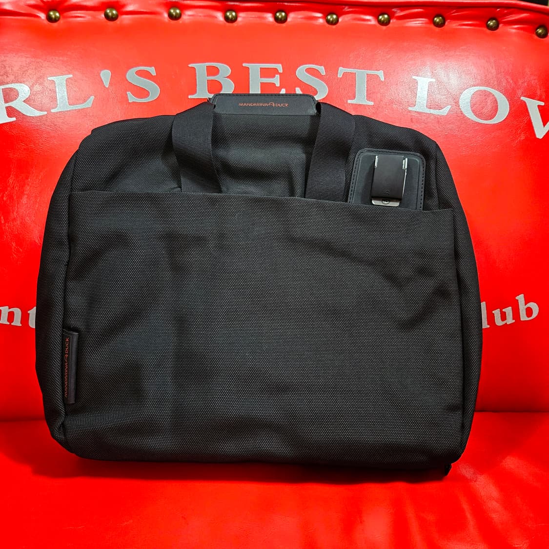 만다리나덕 나일론 노트북 브리프 케이스 35 x 30 x 12 size 상품이미지1