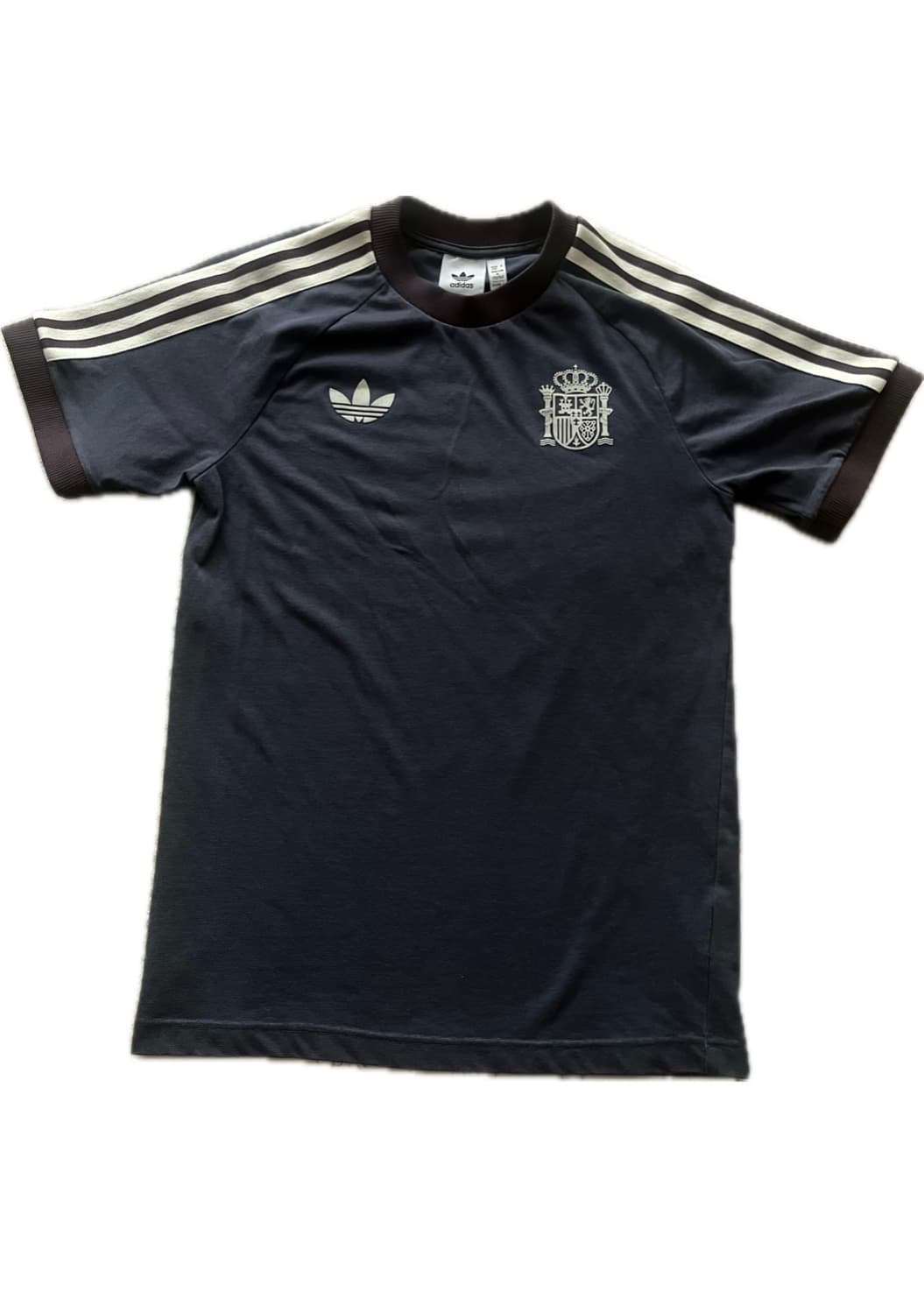 아디다스 스페인 아디컬러 클래식 삼선 티셔트 반팔 네이비 상품이미지2