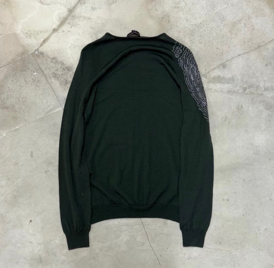 SS17 Emporio Armani Fingerprint knit 상품이미지3