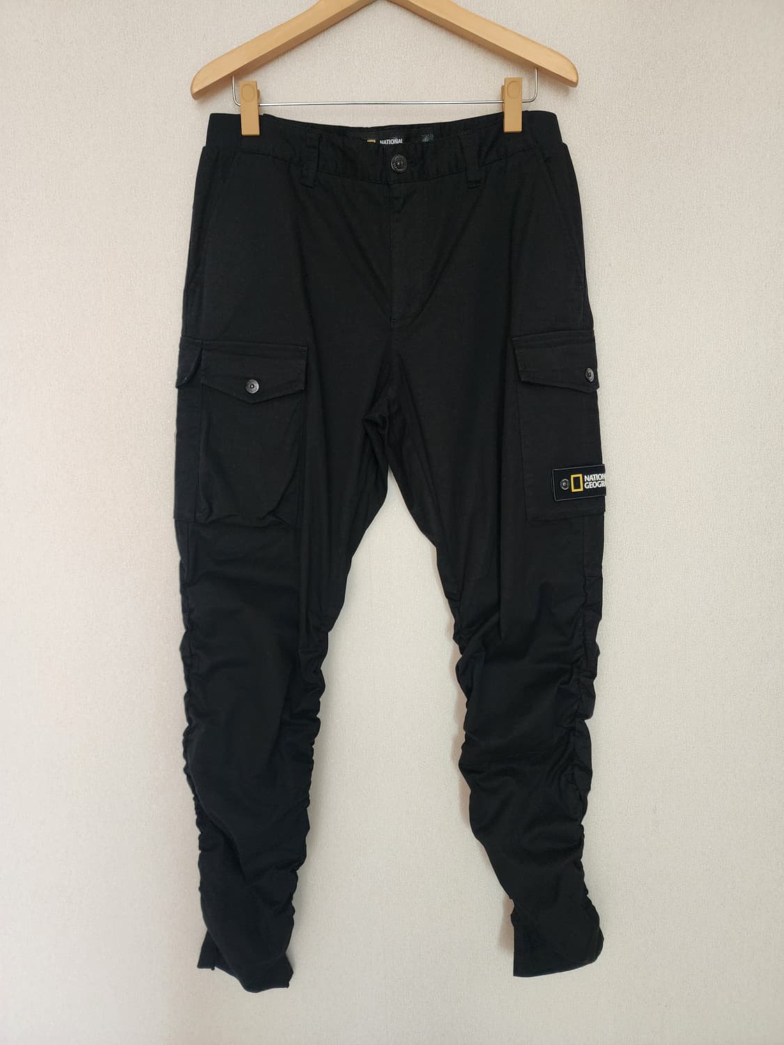내셔널지오그래픽 카고 조거팬츠 블랙 91 상품이미지1