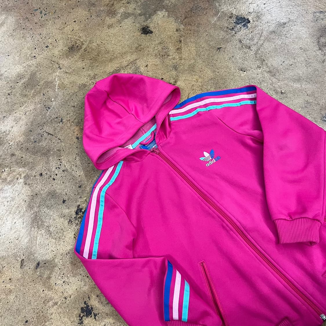 아디다스 핑크 후플 후드집업 73 상품이미지1